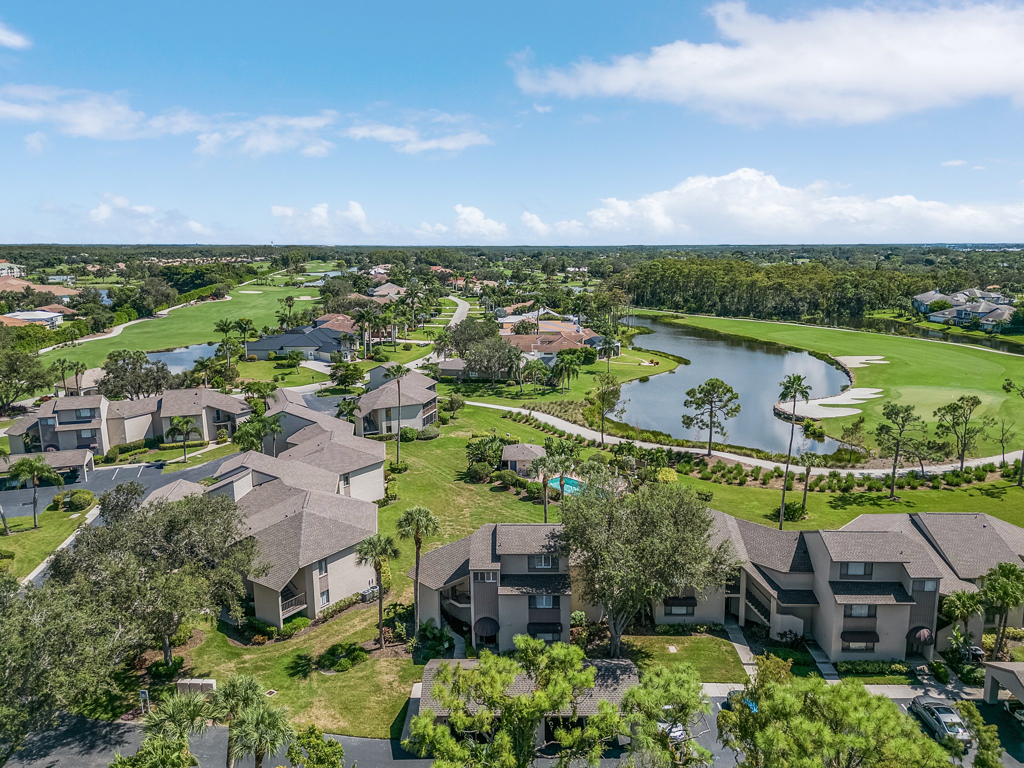 Highlands condos aerial overview